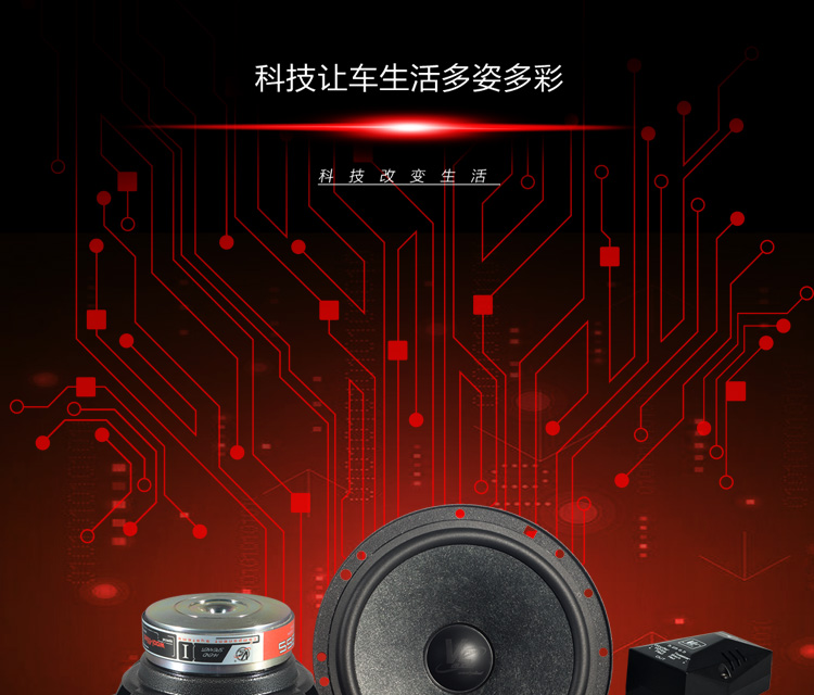 二分频套装喇叭